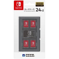 [Nintendo Switch 대응]카드 케이스 24+2 for Nintendo Switch 블랙, 1개, 상세페이지 참조, 상세페이지 참조