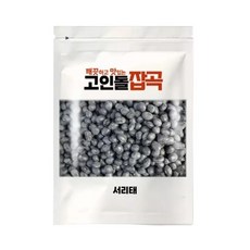 25년 강화도 검정콩 서리태 맛 있는 속청서리태 500g, 1개
