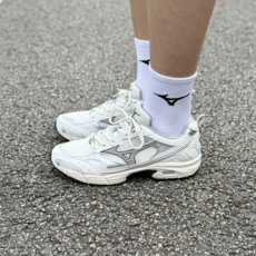 미즈노 MXR 남성 신발 운동화 런닝화 러닝화 워킹화 헬스화 트레이닝 아웃도어 화이트 실버