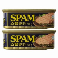 CJ제일제당 스팸 클래식 120g x 2개