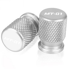 오토바이 타이어 밸브 에어 포트 스템 커버 캡, 1개, 9. Silver MT01 LOGO