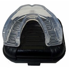 Makura Lithos 矽膠運動牙套 戴牙齒矯正器專用 口腔保護 拳擊格鬥護齒, 透明, 1個