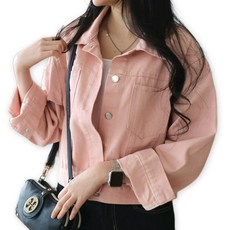 메리앤유 트렌디한 숏 기장 기본 스타일 코튼 점퍼 자켓