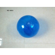 투명 물풍선 PVC 무대 장식 어린이용 수작업 페인팅 호환, 1개, 4_지름25cm투명블루, 25cm