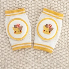 여아 및 남아용 크롤링 팔꿈치 보호대 아기 무릎 패드 안전 코튼 유아 다리 워머 어린이 쿠션 레깅스, [08] wool cat, 1개