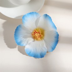 嗨購 9.5cm多色仿真工藝扶桑花花頭家居客廳裝飾DIY髮飾簪花髮夾配, 2
