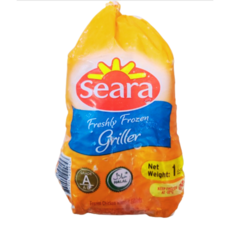 Seara Frozen Whole Chicken 브라질 할랄 승인 시아라 냉동 통닭 1kg, 1개, 1000g
