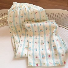 2025最新款 可愛褲子睡褲夏季云朵卡通長褲薄款寬松春秋休閑遛彎可外新款家居