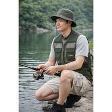이지몰 다용도 망사 작업 조끼 멀티 포켓 낚시 등산 조끼