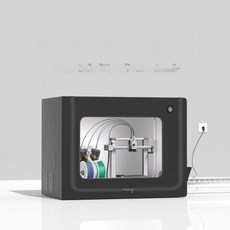 3D프린터 환기장치 인클로저 챔버 밀폐형 배기 보조, 기본 색상, 세로형 단일 박스 없음