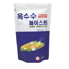 옥수수 페이스트 1kg 옥수수라떼 스위트콘, 1개