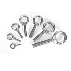 고리볼트 앙카 스텐와이어 와이어로프 아이볼트, M6, 35mm, 1개