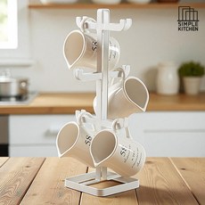 심플키친 6구 컵 홀더 트리형 SK-004, 1개