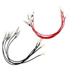 전자전기실험 악어집게 45cm 전선 10줄 체험수업 과학전기실험전구 소켓, 1세트