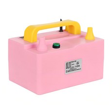 [BOROSINO] 멀티 인플레이터 B252 라운드 요술 은박풍선 겸용 전동 에어펌프, 1개, 핑크