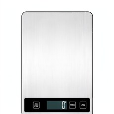 JWJJ 不鏽鋼高精度廚房電子秤 烘焙秤, 5kg 1g, 1, 5kg