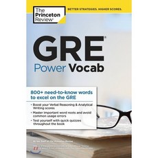 GRE Power Vocab, The Princeton Review