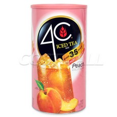 (한정)4C 복숭아 아이스티 2.34kg 믹스 피치 분말 음료 코스트코, 1개입, 1개