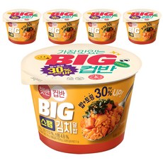 햇반컵반 빅 스팸김치덮밥, 328g, 5개