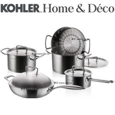 KOHLER 經典系列五件式不鏽鋼鍋具 CG-52111-NA