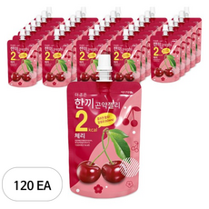 더존건강 더조은 한끼 곤약 젤리 체리, 150ml, 120개