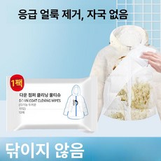 아티 패딩전용물티슈 얼룩 티슈 물티슈 패딩전용 강력, 패키지 1