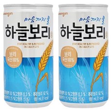 웅진하늘보리캔, 180ml, 60개