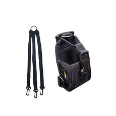 CORDURA 1000D尼龍戰術皮套，適用MOLLE系統與四點式扣環設計, 1個