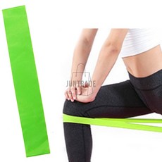 스트레칭밴드 녹색 0.35mm 홈트 헬스 요가 필라테스 근력 재활 운동 고무밴드