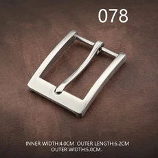 고급 304 스테인리스 스틸 핀 버클 액세서리 프리미엄 벨트 캐주얼 복장용 남녀, 27 078