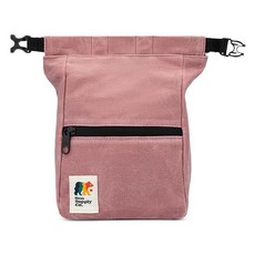 Oso Supply Co - Kulshan 볼더링 버킷 암벽 등반용 대형 초크 백 마그네틱 롤 다운 클로저가 있는 포트 브러시 루프 클라이머를 위한 지퍼 포켓 (트레일헤, 코랄
