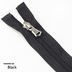 공예 40-80cm 인치) 5 오픈 겉옷 13 의류 나일론 (15-31 엔드 액세서리 색상 재단사 지퍼 # 재봉 지퍼, 5#, Black, 40CM, 1개