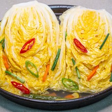 새벽팜 백김치 국산 전라도김치 참매실 새벽김치, 3kg, 1개