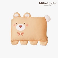 밀로앤개비 밀로앤개비 동물베개커버(샌디)+매쉬베개솜