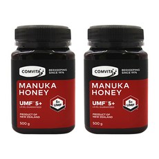 콤비타 마누카 꿀 UMF5+뉴질랜드 마누카꿀 효능 고함량 500g 2통, 2개