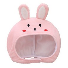 可愛粉色兔子造型頭套 派對裝扮 節慶活動角色扮演, 粉小兔, 1個