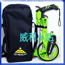 TOP MEASURE 測距輪 TM-06 環保綠/橘色 6吋 雙歸零 附煞車, 1個, 橘色6"(超商限1件)