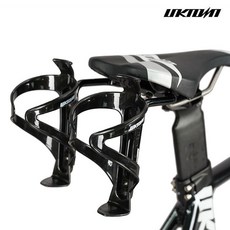 UNKNOWN 물통 케이지 2p + 안장홀더 세트, 블랙, 1세트