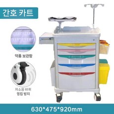 병원 트롤리 운반 카트 장비 드레싱 서빙카 웨건, R