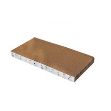 瓦楞紙貓抓板 雙面耐磨貓抓板 不掉屑貓磨爪玩具, 1個, 長方形