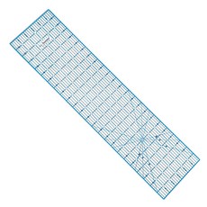 행복한다이세상 창고대방출 퀼트자 재단자 모음, 2-09. 투명 (6 x 24 Inch), 1개