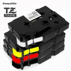 라벨테이프 6mm TZ 211 흰색바탕 검정글씨 브라더, 브라더 라벨테이프 6mm TZ-211 흰색바탕/검정글씨, 1개, 단품