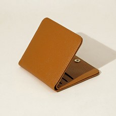 簡約純色情侶錢包，超薄防盜刷卡包，極簡風男女通用