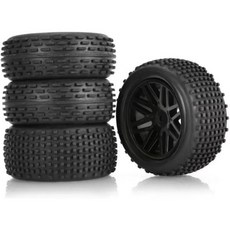 WLTOYS 144001 124019 104001용 RC 타이어 4개 세트 86mm 오프로드 버기 업그레이드 부품 110 112 114 휠, WLTOYS 144001 124019 104001용 R