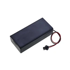 2슬롯 배터리 보관 케이스 AAA 홀더 박스 스위치 및 커버 포함 PH2.0 XH2.54 DC5.5X2.1 USB2.0 듀폰 터미널, 03 SM Female