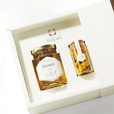 여섯별 제주 메리골드 꿀꽃차 답례품, 꿀꽃차선물세트, 1세트