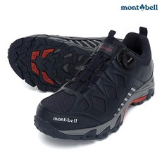 몽벨 남성 여성 트레킹화 등산화 레인 로우컷(네이비) ML0FBUTL351