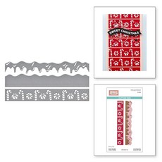 Spellbinders Stamperia S4-1486 Sweet Borders 에칭 다이 캔디 크리스마스 컬렉션