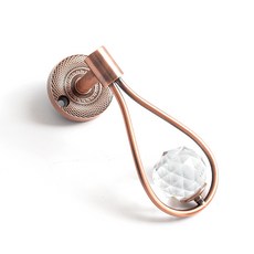 크리에이티브 모던 심플 알루미늄 커튼 후크 후크 벽 후크 커튼 후크, 홍구 (하나의 가격), 1개