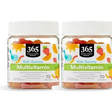 365 홀푸드마켓 키즈 종합 비타민 구미, 2개, 70정